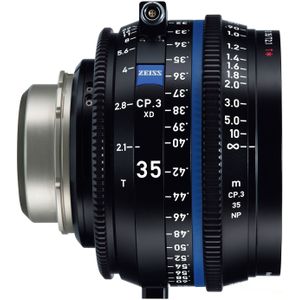 Zeiss Compact Prime CP.3 XD 35mm T2.1 PL-vatting met eXtended Data