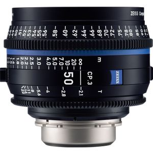 Zeiss Compact Prime CP.3 50mm T2.1 Canon EF-vatting