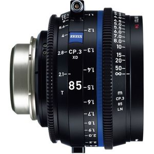 Zeiss Compact Prime CP.3 XD 85mm T2.1 PL-vatting met eXtended Data