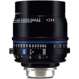 Zeiss Compact Prime CP.3 XD 100mm T2.1 PL-vatting met eXtended Data