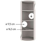 TRIXIE Cat Tower Edoardo 100 Centimeter taupe/creme Kratzbäume & Kratzbretter
