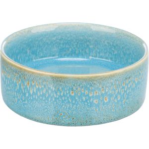 Trixie Voerbak / Drinkbak Keramiek Blauw