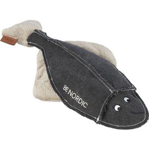 TRIXIE Be Nordic - 36061 - pluche dier voor honden - marineblauw voor honden om te spelen en te knuffelen, robuust en duurzaam