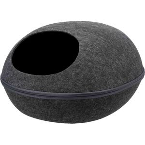 Trixie - Kattenmand - Relax Iglo Liva - Antraciet - 40X24X47 cm