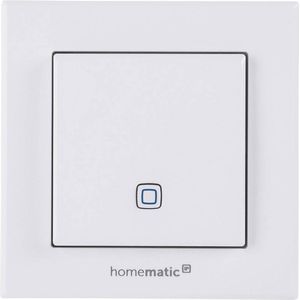 Homematic IP Temperatuur- en luchtvochtigheidssensor – binnen, draadloze temperatuursensor, een accessoire voor slimme radiatorthermostaaten en vloerverwarmingsregelaaren, werkt met Alexa, 150181A0