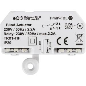 HOMEMATIC IP Smart Home 151398A0, Jalousieaktor, Unterputz