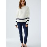 Gebreide pullover met ronde hals, model 'VINIAH'