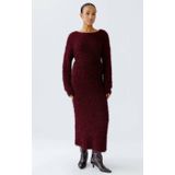 OUI - A-lijn Rok - Donkerrood