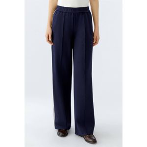 Oui - Wide Trousers - Broek - Blauw