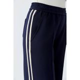 Oui - Wide Trousers - Broek - Blauw