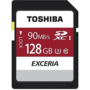 Kioxia Exceria N302 128GB SD Memory Card 90 MB/s 4K HD - THN-N302R1280E4