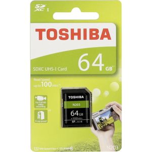 Toshiba 64GB SDHC Card CL10 für Card Recorder - Opnameapparatuur