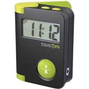 Travel Trim Reiswekker - voor slechthorenden - trilwekker - digitale wekker