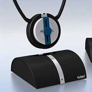 Humantechnik Tiviton BT Draadloze Bluetooth tv-koptelefoon, zwart