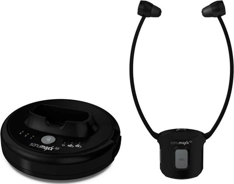 Sonumaxx - NX - Digitaal TV Luistersysteem - Zwart - Verbeterde Geluidskwaliteit