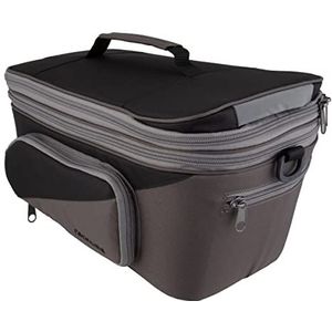 Racktime Unisex - volwassenen System Talis Plus 2.0 bagagetas, zwart grijs, Eén maat 0900-201