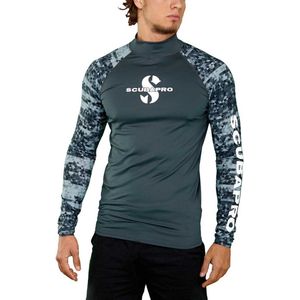 Scubapro - UPF 50 - Rash Guard - Grijs - Lange Mouwen