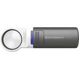 Eschenbach 151112 Eschenbach Vergrootglas Met LED-verlichting Vergrotingsfactor: 12.5 X Lensgrootte: (Ø) 35 Mm Antracie