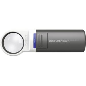 Eschenbach 151112 Eschenbach Vergrootglas Met LED-verlichting Vergrotingsfactor: 12.5 X Lensgrootte: (Ø) 35 Mm Antracie