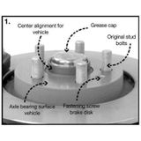 H&R - SpoorverBreder Set - Aluminium - Inclusief Bevestigingsmaterialen