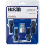 Wielschroef - Zwart - M12x1,5 - Aantal 4