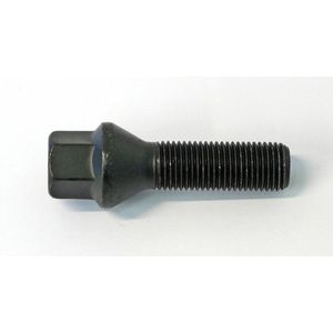 H&R - Wielbout - Zwart - Conisch - M14x1.50 - Lengte 55mm