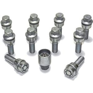 H&R Wielboutenset Bolkonisch R14 M14x1.50 - Lengte 45mm - 10 Stuks  - IncWielslo