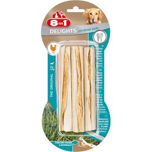 8in1 Dental Delights sticks Hondensnack - 3 Stuks