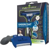 Furminator deShedding Tool Dog Langhaar Pflegewerkzeug für Hunde Größe L
