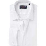 Casa Moda - Gala - Overhemd - Wit - Lange Mouw - 100% Katoen - Kent Kraag - Poplin