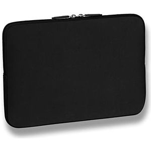 PEDEA Laptophoes - 17 inch neopreen - Zwarte laptopbescherming - Dunne neopreen hoes voor een veilige opslag - voor laptop - Waterbestendig
