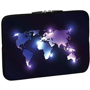 PEDEA Tablet Bag Case Design Hoes voor 10,1 inch 10.1 inch Dark World