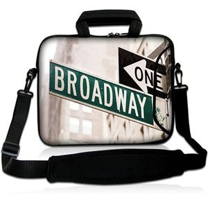 Pedea Design beschermhoes notebook tas 39,6 cm (15,6 inch) met schouderriem neopreen broadway