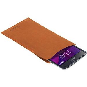 Pedea Echt lederen Tennessee tas voor Samsung Galaxy Note 4 cognac