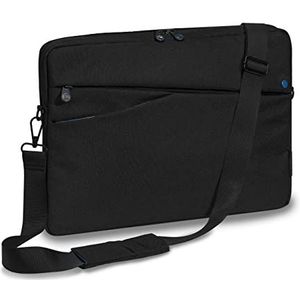 PEDEA laptoptas ""Fashion"" notebooktas schoudertas 13,3 inch zwart/blauw