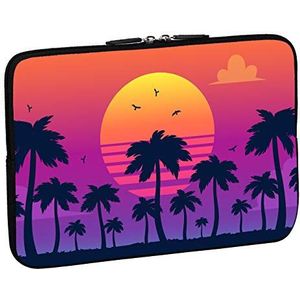 PEDEA Design beschermhoes voor laptop (17,3 inch, California Beach)