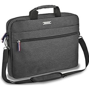 PEDEA Laptoptas URBAN-HIP Notebook schoudertas met tabletvak, grijs, grijs, 17,3 Zoll, Urban Hip