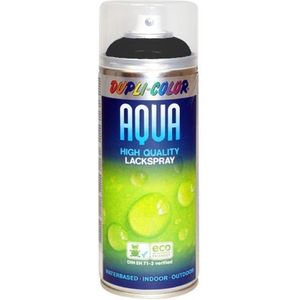 Aqua Millieuvriendelijke Lak Spray - Speelgoed - Kind - Waterbestendig - Diep Zwart - Hoogglans - RAL 9005