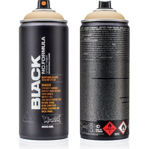 Montana BLACK Spuitbus - Beige 8020 - 400ml - Mat Afwerking