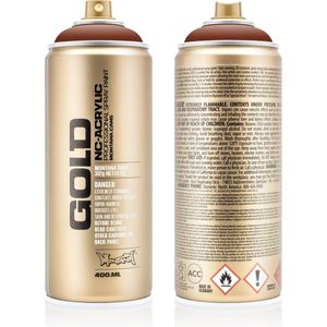 Montana GOLD G8100 Orange Brown spuitbus 400ml