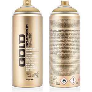 Montana GOLD Gold Mat Spuitbus 400ml - Sneldrogende Lak