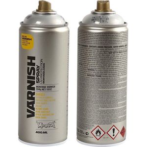 Montana TECH - VARNISH Spray - 400ml - Hoogglans - T1000