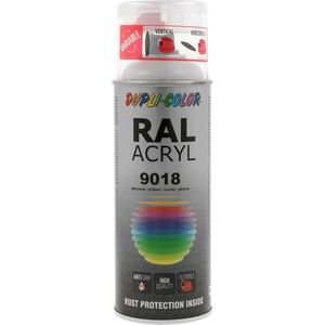 Dupli-Color acryllak hoogglans RAL 9018 papyruswit - 400 ml.