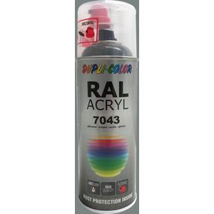 Dupli Color RAL 7043 Verkeersgrijs Spuitbus verf / Spray paint 400ml