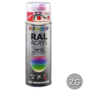 Motip Dupli-Color Spuitbus Acryl Zijdeglans - RAL 1013 Parelwit