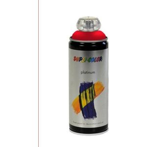 Dupli-color Platinum Lak Spuitbus Hoogglans Verkeersrood 400ml