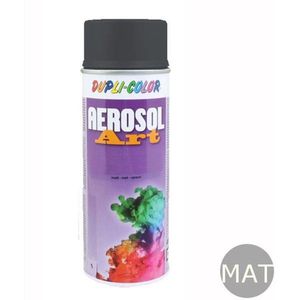 Spuitbus Ral 7021 MAT Zwartgrijs Duplicolor Aerosolart 400 ml