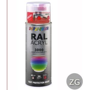 Motip Dupli-Color Spuitbus Acryl Zijdeglans - RAL 3000 Vuurrood