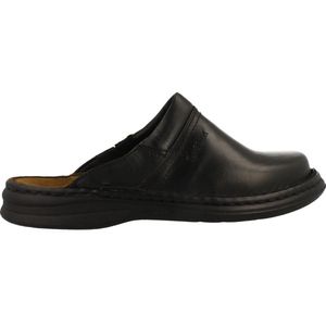Josef Seibel - MAX - Heren Muilschoenen - Zwart - Leer