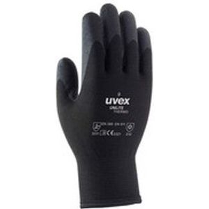 Uvex 60593 9 Unilite Thermo veiligheidshandschoen, Grootte: 9, Zwart